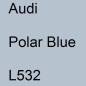 Preview: Audi, Polar Blue, L532.